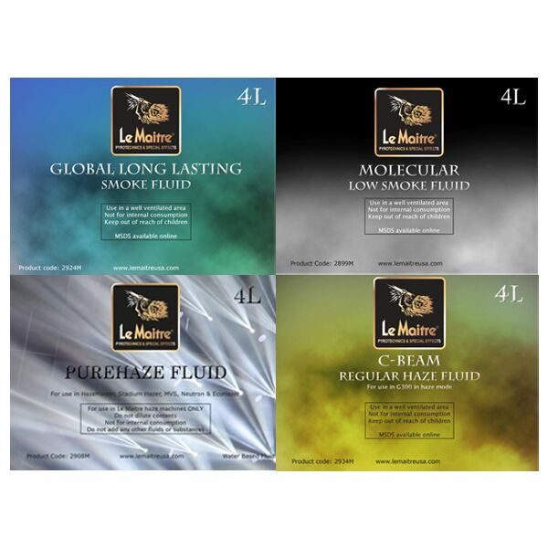 Le Maitre Smoke, Fog Haze Fluids