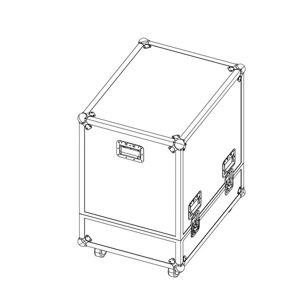 Touring case 2 x V Flying frame